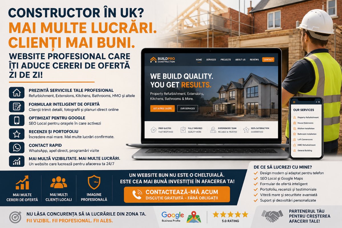 Constructor în Marea Britanie?